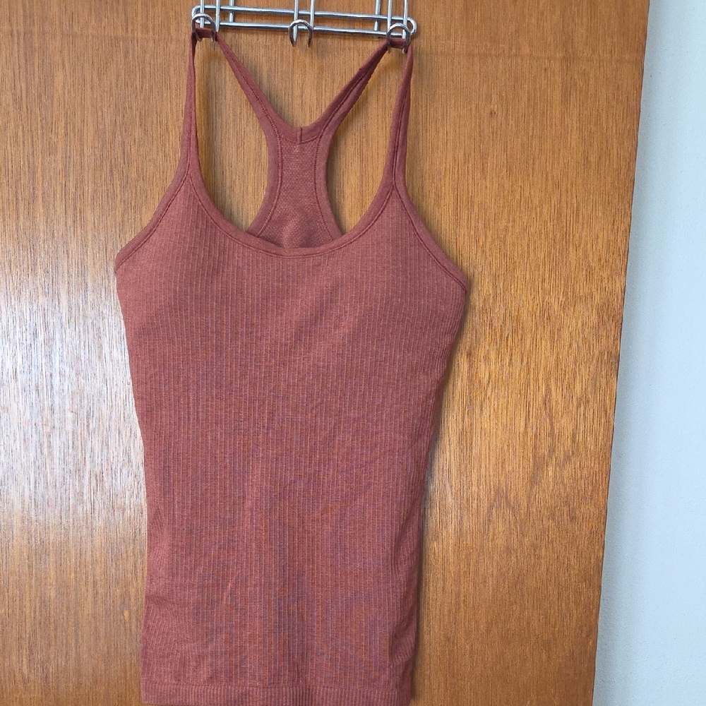 lululemon athletica Ribbed Tank Top - Rust